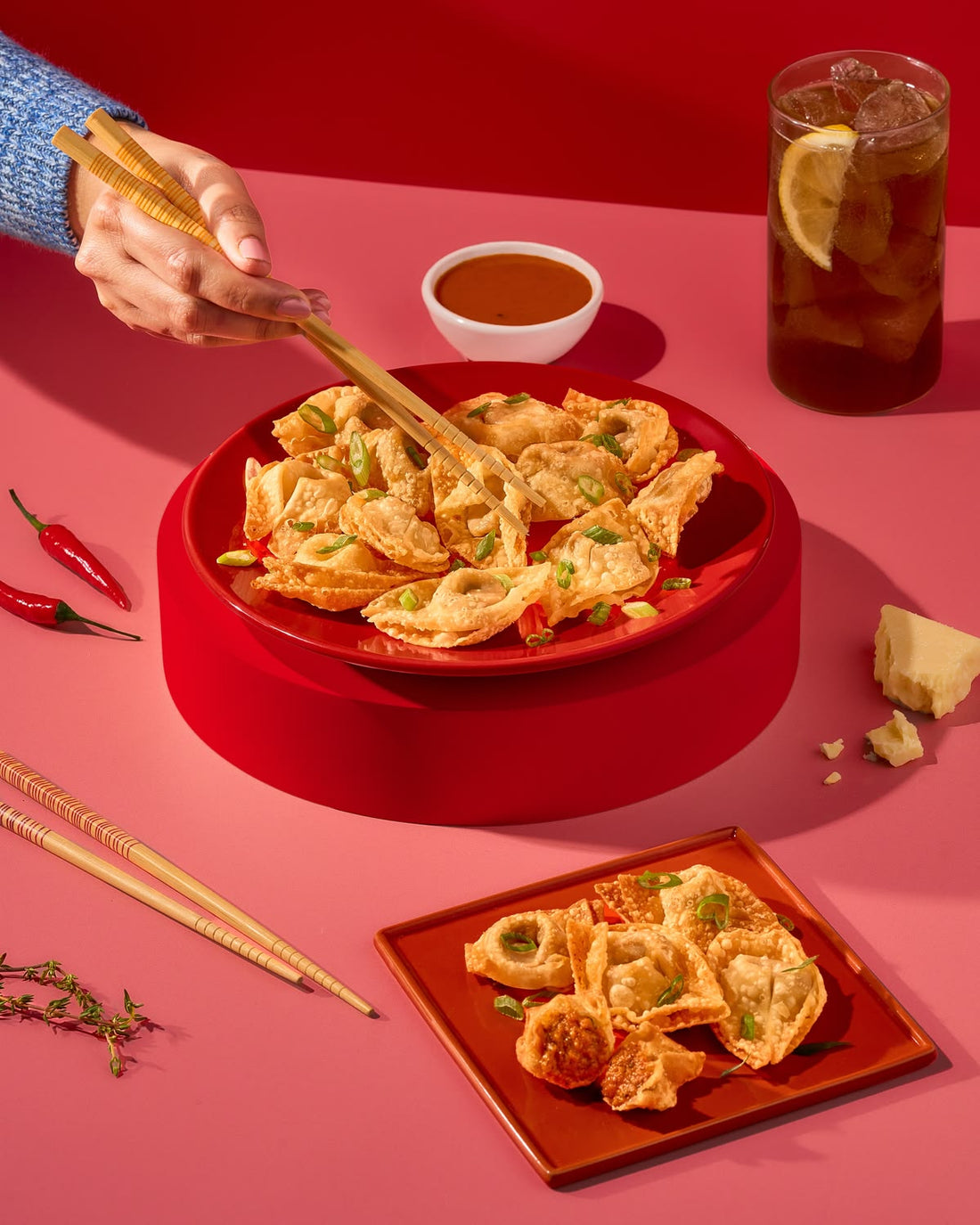 Dumpling Nachos