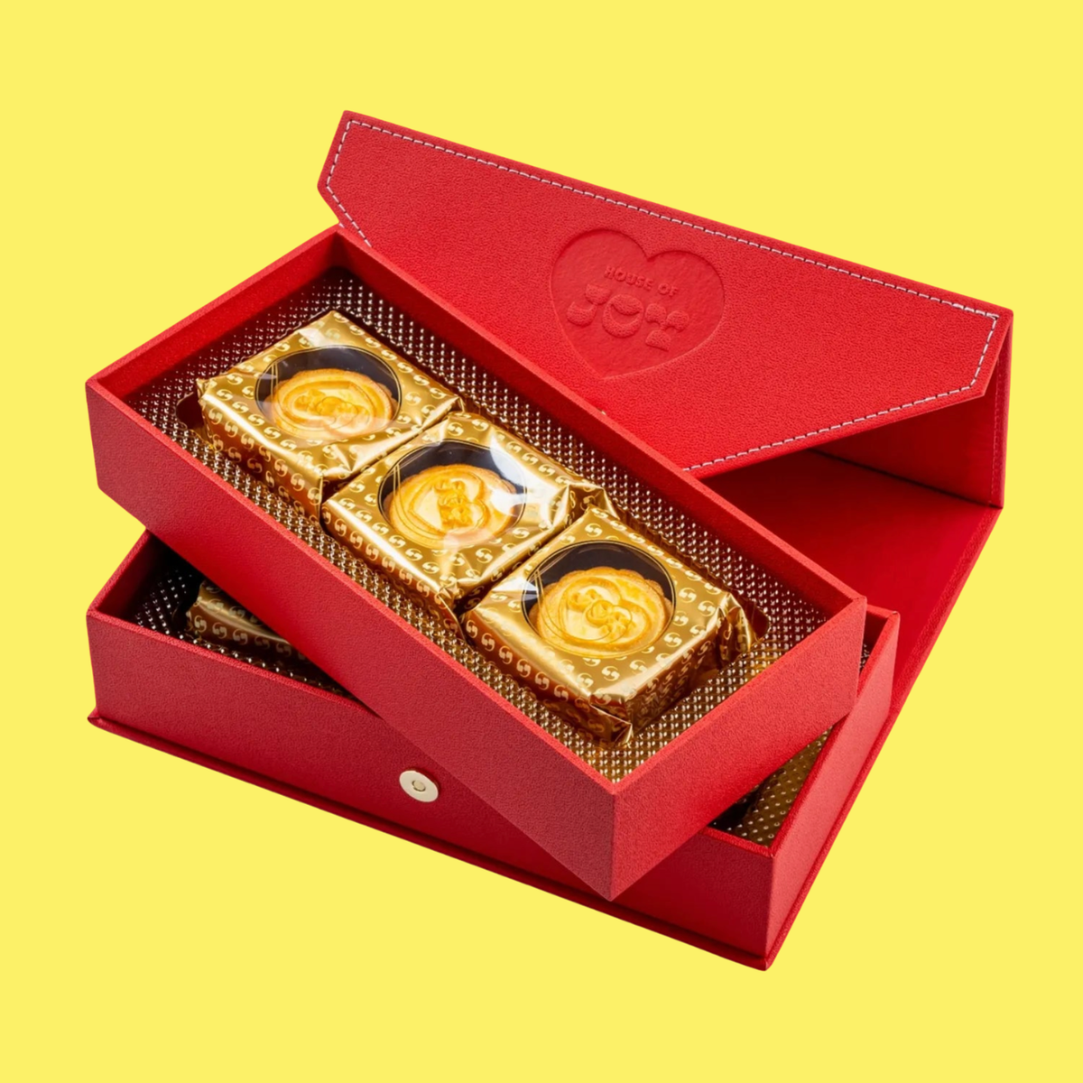 Roasted Black Sesame & Pu'er Tea Mooncake