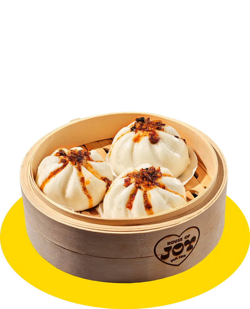 BBQ Pork Bao Steamed Buns