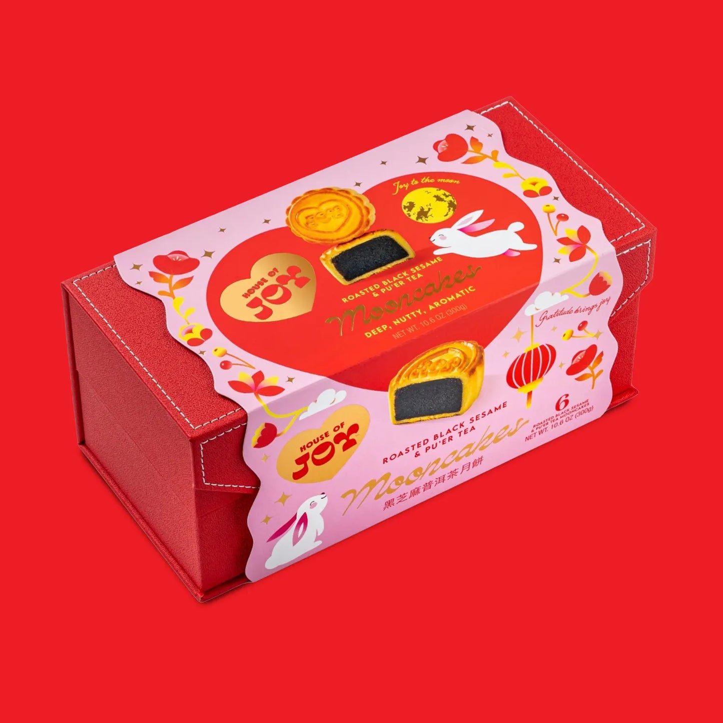 Black Sesame & Pu'er Tea Mooncake