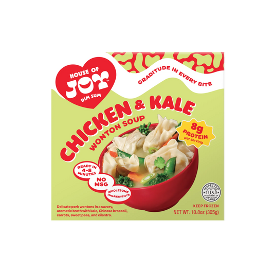 Chicken & Kale Wonton Soup