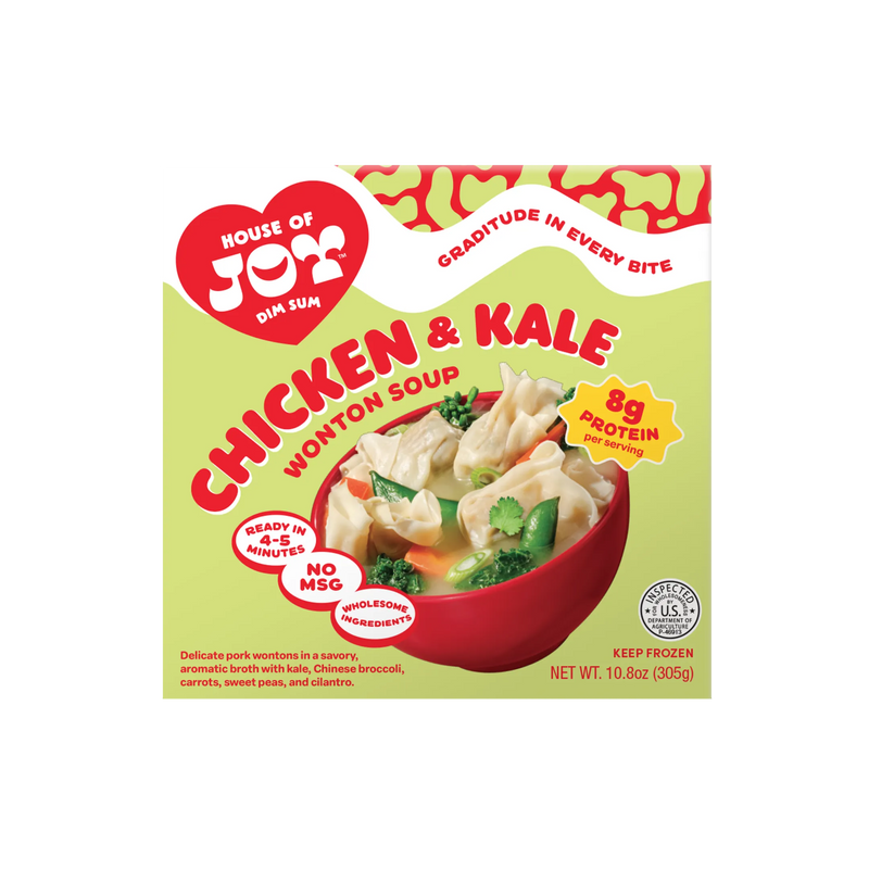 Chicken & Kale Wonton Soup