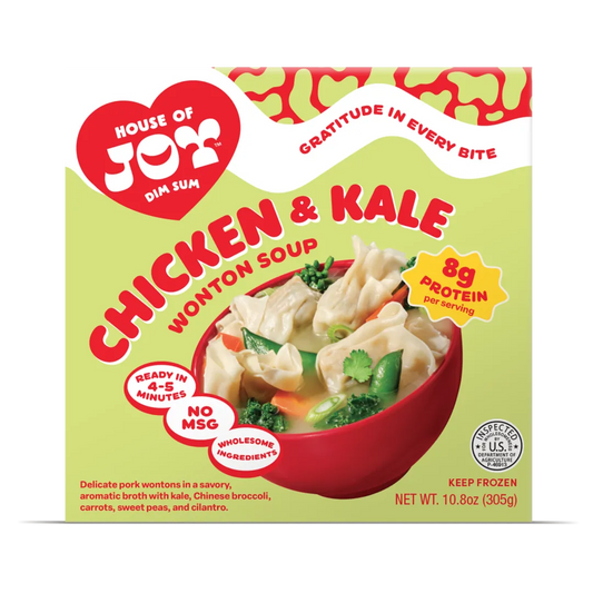 Chicken & Kale Wonton Soup