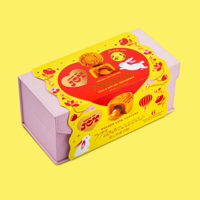 Golden Lava Custard Mooncake