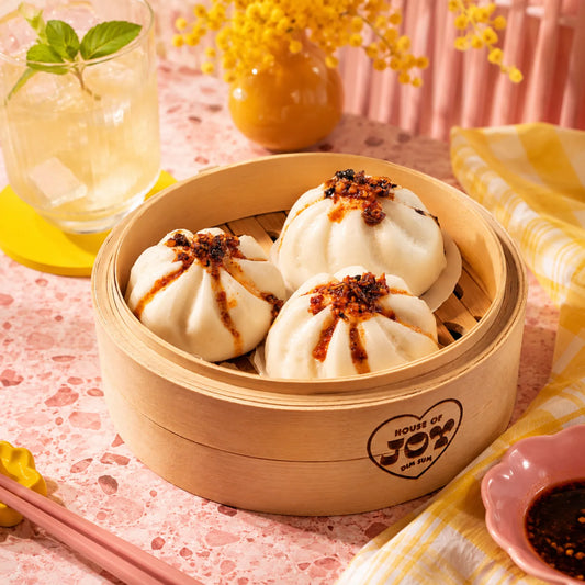 BBQ Pork Bao Steamed Buns