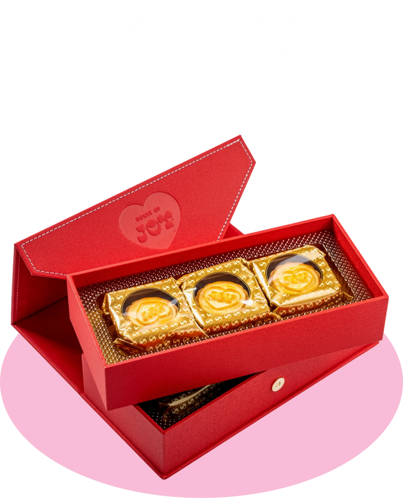 Roasted Black Sesame & Pu'er Tea Mooncake