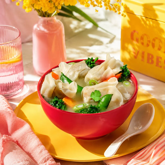 Chicken & Kale Wonton Soup